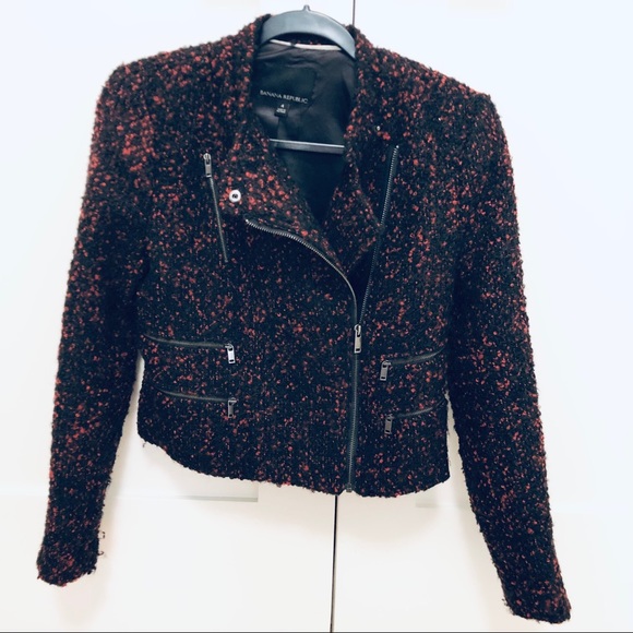 Banana republic textured moto jacket - Picture 3 of 9